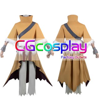 Dr.STONE 西園寺羽京 コスプレウィッグ コスプレ衣装