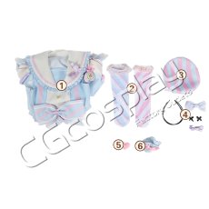 画像6: しゅごキャラ!　真城りま　サンリオコラボ　コスプレ衣装 (6)