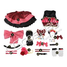 画像6: ラブライブ！サンシャイン!!　Aqours　こあくま♡あいどるふぇあ in ゲーマーズ　渡辺曜　高海千歌　国木田花丸　黒澤ダイヤ　黒澤ルビィ　津島善子　松浦果南　小原鞠莉　桜内梨子　コスプレ衣装 (6)