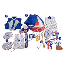 画像5: ぷよぷよ　ファルル　トリコロール　コスプレ衣装 (5)