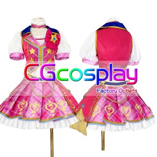 アイカツスターズ! 虹野ゆめ 四ツ星学園制服 冬服 コスプレ衣装