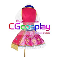 画像4: アイカツスターズ!　虹野ゆめ　ドレスラバーチャーム　コスプレ衣装 (4)