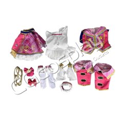 画像5: アイカツスターズ!　虹野ゆめ　ドレスラバーチャーム　コスプレ衣装 (5)