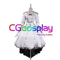 画像2: デート・ア・ライブ　時崎狂三　白の女王　コスプレ衣装 (2)