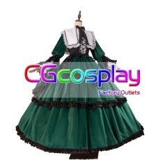 画像3: ローゼンメイデン　翠星石　コスプレ衣装 (3)