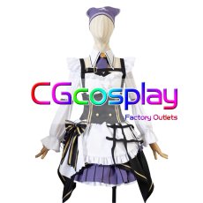 画像2: バーチャルYouTuber　VTuber　Shiori Novella(シオリ・ノヴェラ)　スシロー　コスプレ衣装 (2)