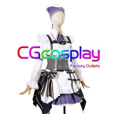 画像3: バーチャルYouTuber　VTuber　Shiori Novella(シオリ・ノヴェラ)　スシロー　コスプレ衣装 (3)