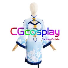 画像2: ネコぱら　バニラ　チャイナドレス　コスプレ衣装 (2)