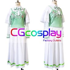 画像1: バーチャルYouTuber　VTuber　儒烏風亭らでん　ホロナツパラダイス　コスプレ衣装 (1)