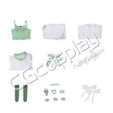 画像4: バーチャルYouTuber　VTuber　儒烏風亭らでん　ホロナツパラダイス　コスプレ衣装 (4)