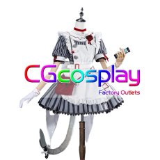 画像2: アークナイツ　ヘイズ　療養施設の怪談　コスプレ衣装 (2)