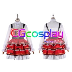 画像4: バーチャルYouTuber　VTuber　赤井はあと　ゴスロリ衣装　コスプレ衣装 (4)