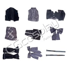 画像6: プロジェクトセカイ カラフルステージ！ feat. 初音ミク　朝比奈まふゆ　コスプレ衣装 (6)