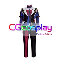 画像2: プロジェクトセカイ カラフルステージ!feat.初音ミク　Fearless Clown　天馬司　滲む瞳に、不死鳥　コスプレ衣装 (2)