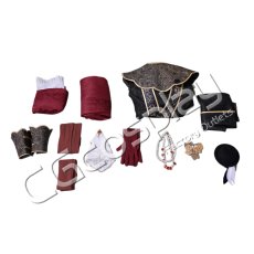 画像10: Bloodborne（ブラッドボーン）　時計塔のマリア　Knight's Set　コスプレ衣装 (10)