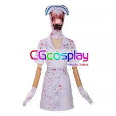 画像2: サイレントヒルf　バブルヘッドナース　コスプレ衣装 (2)