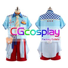 画像1: あんさんぶるスターズ！　クマクマレスＱ　月永レオ　仁兎なずな　姫宮桃李　遊木真　カンナ　コスプレ衣装 (1)