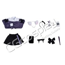 画像4: プロジェクトセカイ カラフルステージ！ feat. 初音ミク　東雲絵名　キャットラビング　コスプレ衣装 (4)