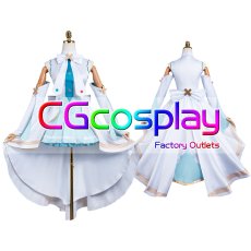 画像1: プロジェクトセカイ カラフルステージ！ feat. 初音ミク　初音ミク　劇場版プロセカ　壊れたセカイと歌えないミク　コスプレ衣装 (1)