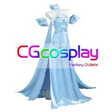 画像2: Re:ゼロから始める異世界生活　エミリア　Crystal Dress Ver　コスプレ衣装 (2)