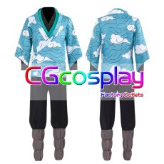 画像1: 鬼滅の刃　鱗滝左近次　コスプレ衣装 (1)