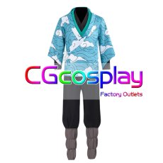 画像2: 鬼滅の刃　鱗滝左近次　コスプレ衣装 (2)