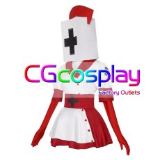 画像3: Dark Deception　死神看護師　コスプレ衣装 (3)