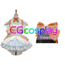 画像1: ラブライブ! School idol project　小泉花陽　Dancing stars on me!　まるごとみかん　コスプレ衣装 (1)