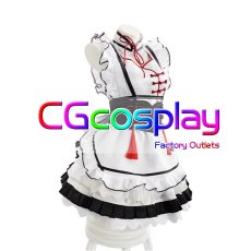 画像4: バーチャルYouTuber　VTuber　花芽なずな　チャイナメイド　コスプレ衣装 (4)