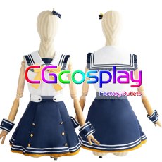 画像2: バーチャルYouTuber　VTuber　大空スバル　セーラー衣装　コスプレ衣装 (2)