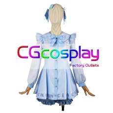 画像2: ブルーアーカイブ　生塩ノア（水色系統）　コスプレ衣装 (2)