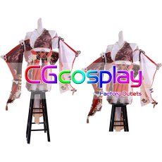 画像1: バーチャルYouTuber　VTuber　百鬼あやめ　天女衣装　コスプレ衣装 (1)