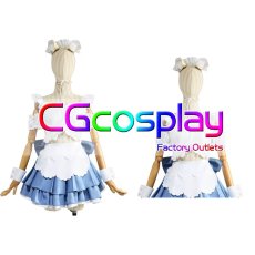 画像1: バーチャルYouTuber　VTuber　Fuwawa Abyssgard(フワワ・アビスガード)　メイド服　コスプレ衣装 (1)