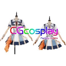 画像1: ラブライブ！スーパースター!!　Liella!　澁谷かのん　OPEN THE G☆TE!!!　7thライブテーマソング　コスプレ衣装 (1)