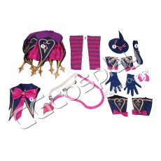画像5: プリパラ　黒須あろま　サイリウムコーデ　コスプレ衣装 (5)