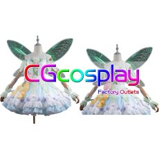 画像1: プリパラ　緑風ふわり　プリパラ10周年　コスプレ衣装 (1)