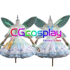 画像2: プリパラ　緑風ふわり　プリパラ10周年　コスプレ衣装 (2)
