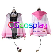 画像2: バーチャルYouTuber　Vtuber　周防パトラ　パーカー　コスプレ衣装 (2)
