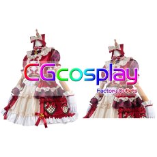 画像1: プロジェクトセカイ カラフルステージ！ feat. 初音ミク　桃井愛莉　ナイショのお菓子作り　コスプレ衣装 (1)