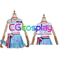 画像1: プロジェクトセカイ カラフルステージ！ feat. 初音ミク　花里みのり　青空の先、輝きを追いかけて　想い混ざりあうスムージー　コスプレ衣装 (1)
