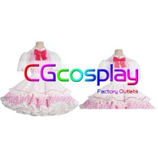画像1: アイカツ!　星宮いちご　カントリー風ワンピースver.　コスプレ衣装 (1)