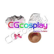 画像5: アイカツ!　星宮いちご　カントリー風ワンピースver.　コスプレ衣装 (5)