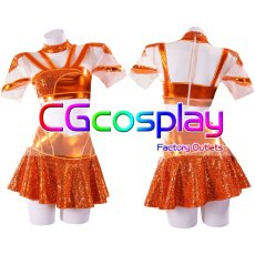 画像1: ウィンクス・クラブ（Winx Club）　ステラ　コスプレ衣装 (1)