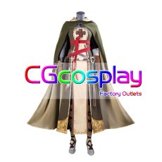 画像2: ダークソウルII（DARK SOULS II）　緑衣の巡礼　シャナロット　コスプレ衣装 (2)