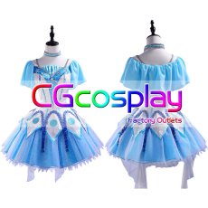 画像1: ラブライブ！サンシャイン!!　Aqours　高海千歌　熱くなっちゃう/WATER BLUE NEW WORLD　覚醒後　コスプレ衣装 (1)