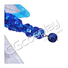 画像8: ラブライブ！サンシャイン!!　Aqours　高海千歌　熱くなっちゃう/WATER BLUE NEW WORLD　覚醒後　コスプレ衣装 (8)