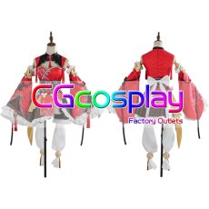 画像1: バーチャルYouTuber　VTuber　博衣こより　4周年記念　東洋風ファンタジー衣装　コスプレ衣装 (1)