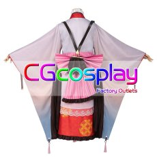 画像4: 鬼滅の刃　甘露寺蜜璃　お正月　コスプレ衣装 (4)