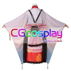 画像4: 鬼滅の刃　栗花落カナヲ　お正月　コスプレ衣装 (4)