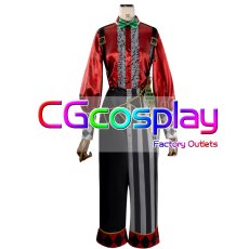 画像2: ツイステッドワンダーランド　トレイ・クローバー(Trey Clover)　ステージインプレイフルランド?踊る人形と幻の遊園地?　プレイフル・ドレスver.　コスプレ衣装 (2)